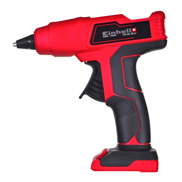 Glue gun TE-CG 18 Li-Solo AKU EINHELL Black Red
