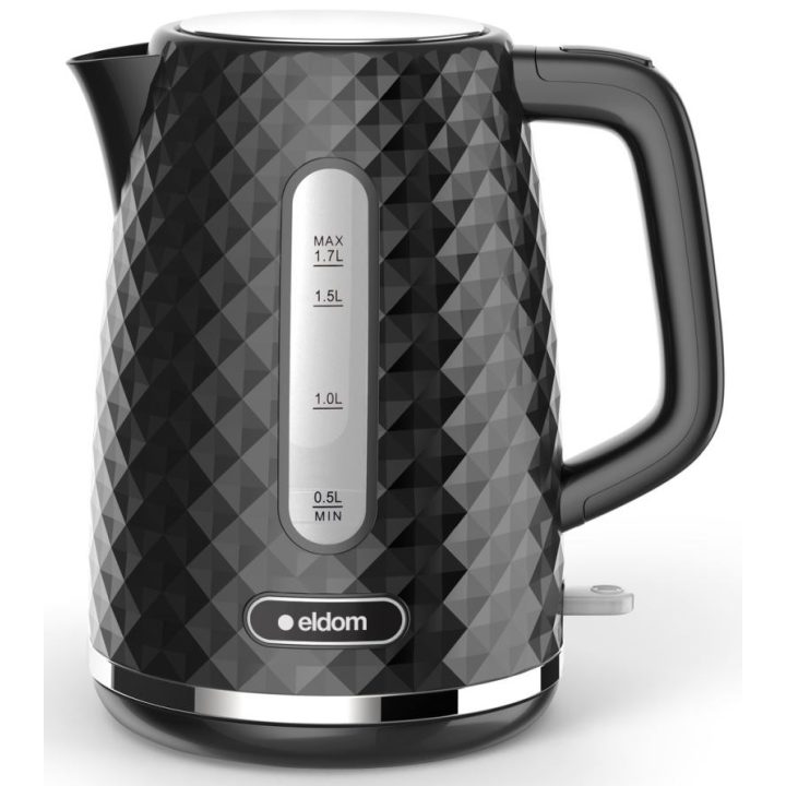 C280C ELDOM Kettle ELLI capacity 1.7 l power 2200 W black strix black