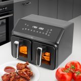 Double fat-free fryer 2200 W capacity 8 l LED display