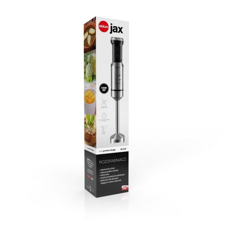ELDOM Blender JAX 1000 W metal tip speed regulation turbo