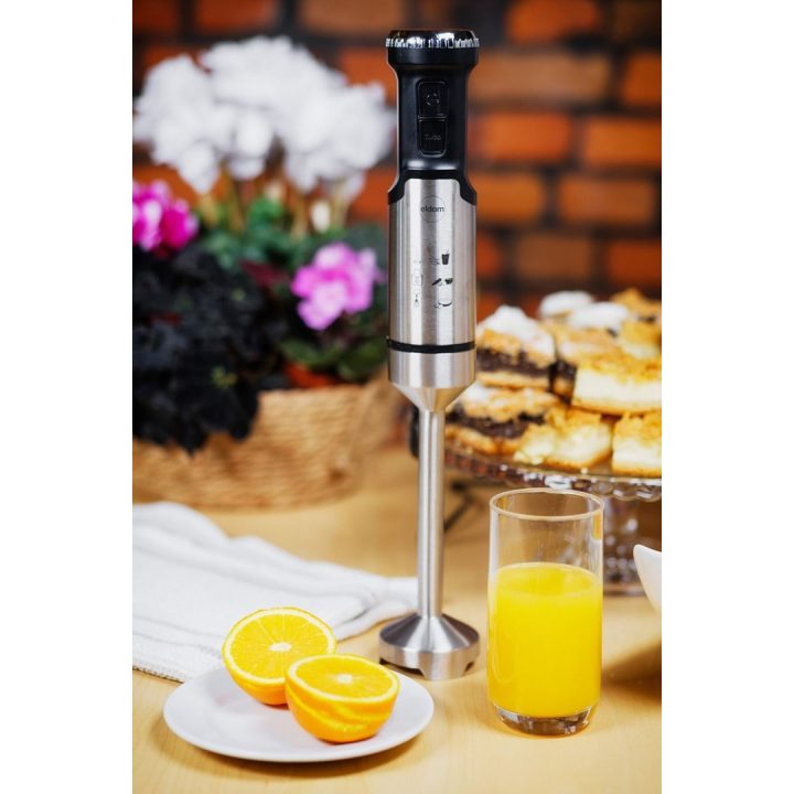 ELDOM Blender JAX 1000 W metal tip speed regulation turbo
