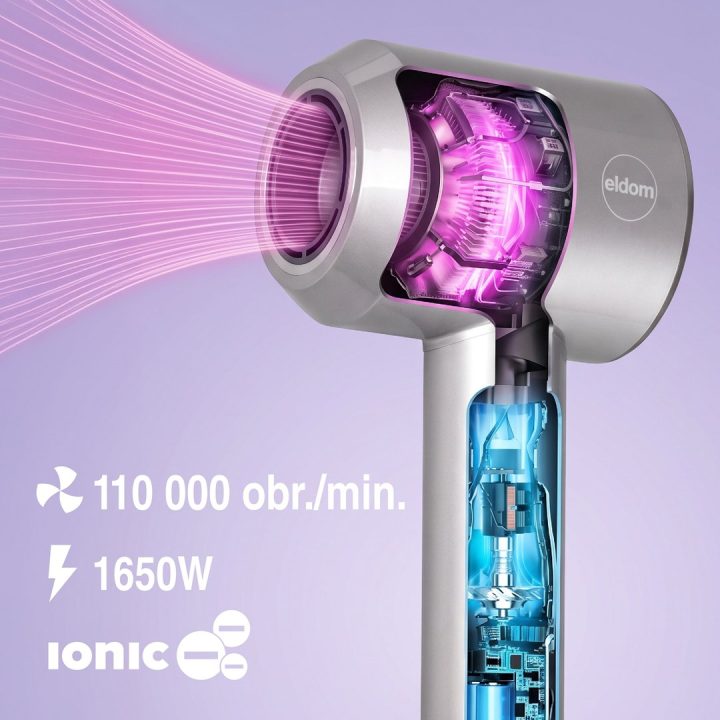 ELDOM HT280 Hair dryer 1650 W gray