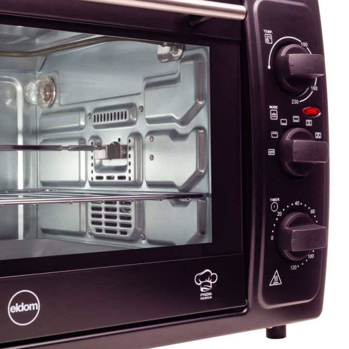 ELDOM Oven ONEV capacity 48 l rotisserie spit hot air power 2000 W