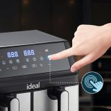 IDEAL Fat-free fryer double horizontal 9L 8 functions - including food drying