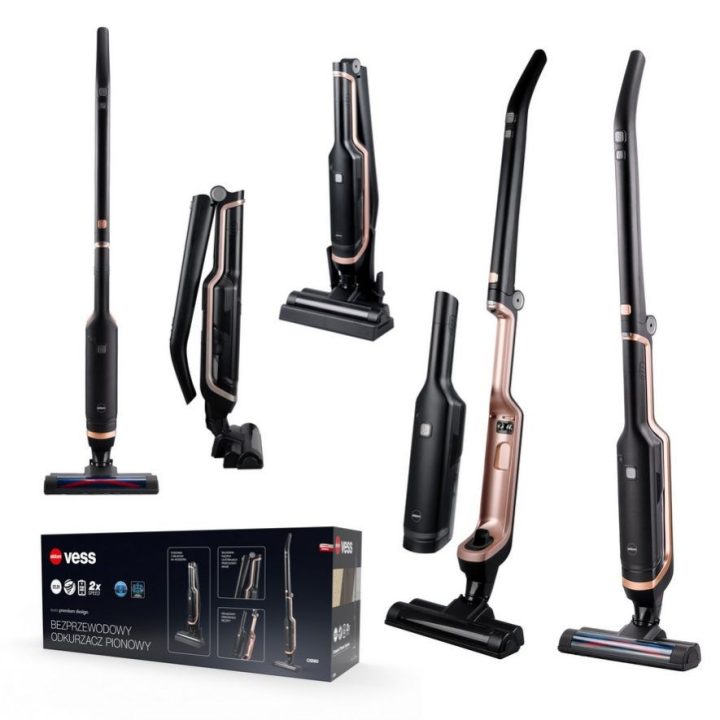 OB90 ELDOM VESS upright vacuum cleaner cordless electric brush
