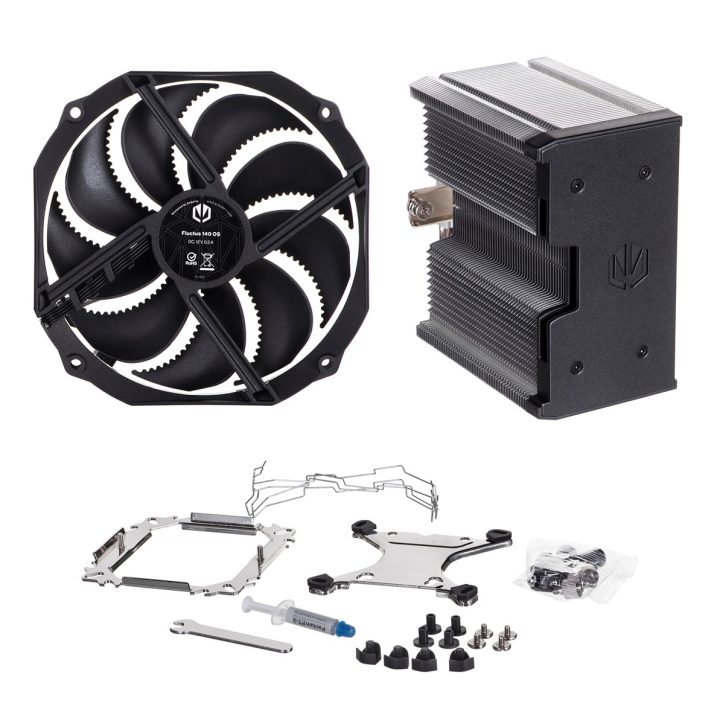 ENDORFY Fortis 5 Processor Air cooler 14 cm Black Grey Steel