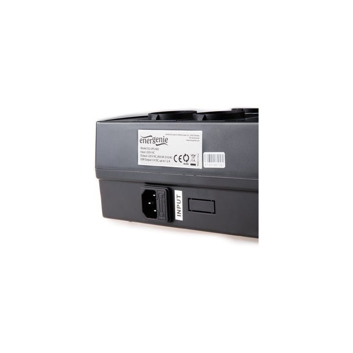 EnerGenie EG-UPS-001 uninterruptible power supply (UPS) Line-Interactive 0.65 kVA 390 W 4 AC outlet(s)