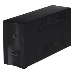 Gembird UPS-PC-652A uninterruptible power supply (UPS) Line-Interactive 0.65 kVA 390 W 3 AC outlet(s)