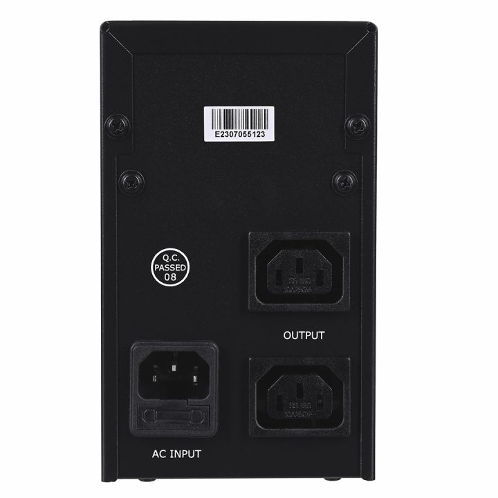 Gembird UPS-PC-652A uninterruptible power supply (UPS) Line-Interactive 0.65 kVA 390 W 3 AC outlet(s)