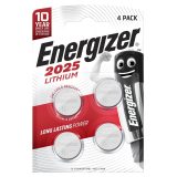 ENERGIZER BATTERIES SPECIALIZED CR2025 4 PIECES