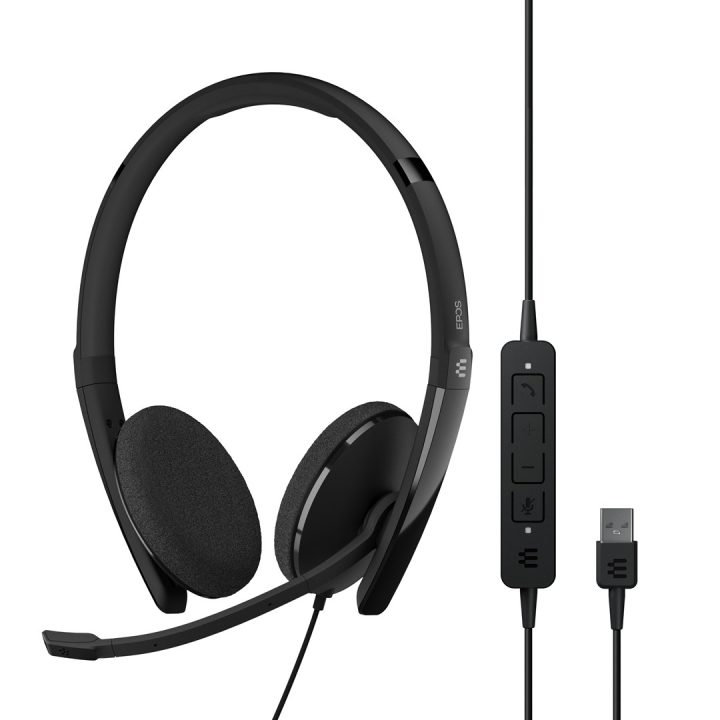 EPOS ADAPT 160 USB II headset wired headband office/call center USB Type-A black