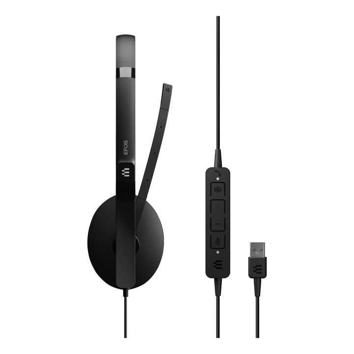 EPOS ADAPT 160T USB II Headset Wired Headband Office/Call Centre USB Type-A Black