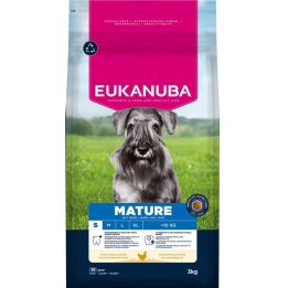 EUKANUBA Premium nutrition mature Small breed Chicken - dry dog food - 3kg