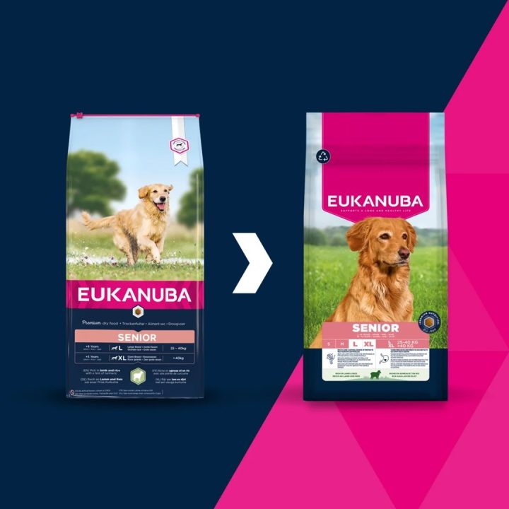 EUKANUBA Senior L XL Rich in lamb & rice - dry dog food - 12kg