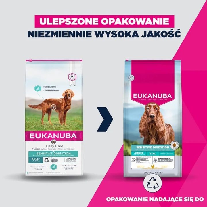 EUKANUBA Special Care Sensitive digestion - dry dog food - 12kg