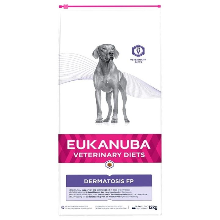 EUKANUBA Veterinary Diets Dermatosis Fish & Potato - dry dog food - 12kg