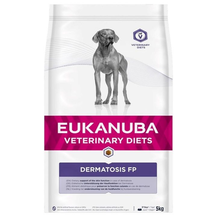EUKANUBA Veterinary Diets Dermatosis Fish & Potato - dry dog food - 5kg