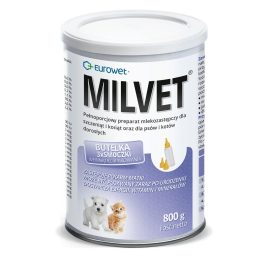 EUROWET Milvet - milk replacer for dogs and cats - 800g
