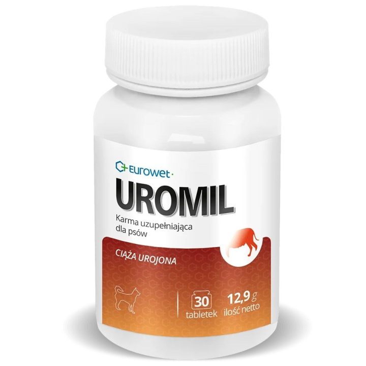 EUROWET Uromil - supplements for dogs - 30 tablets