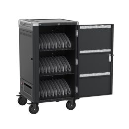 Ewent EW1700 portable device management cart/cabinet Black Grey