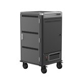Ewent EW1700 portable device management cart/cabinet Black Grey