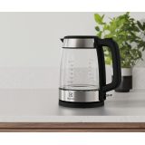 Electrolux E4GK1-4GB electric kettle 1.7 L 2200 W Black Stainless steel Transparent
