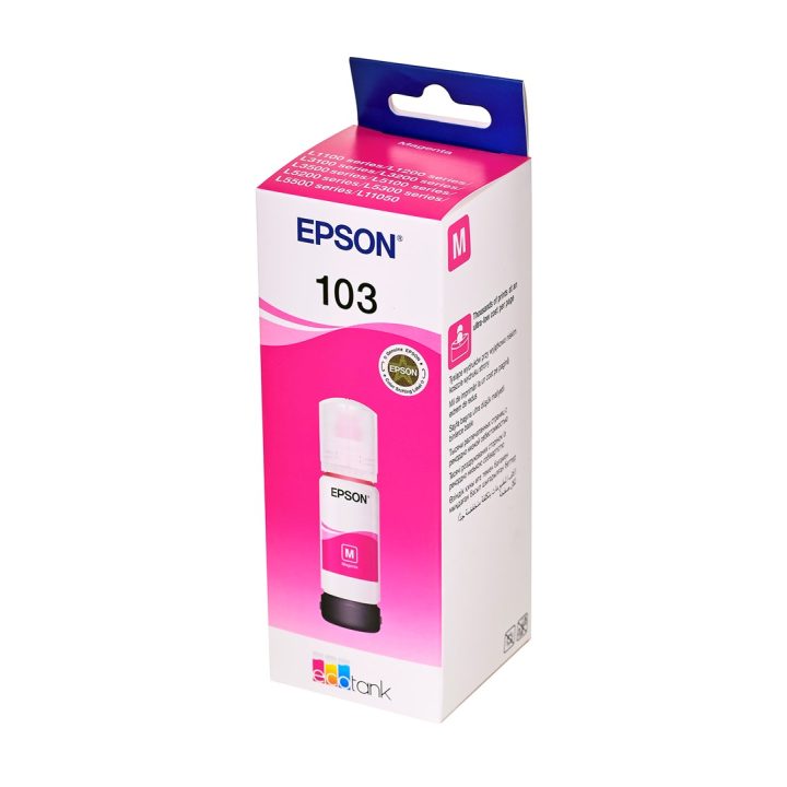 Epson 103 EcoTank Magenta ink bottle