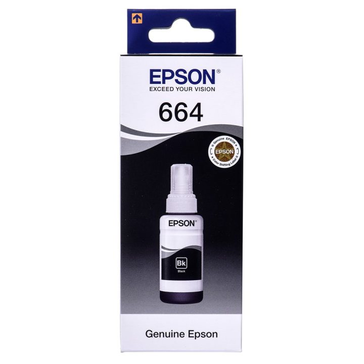 Epson T6641 Black ink bottle 70ml
