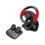 ESPERANZA EG103 Gaming Controller Steering wheel PC Playstation 2 Playstation 3 Digital Black Red