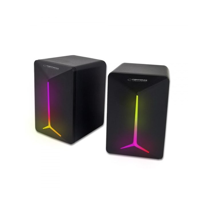 ESPERANZA USB SPEAKERS 2.0 LED RAINBOW FREVO EGS105
