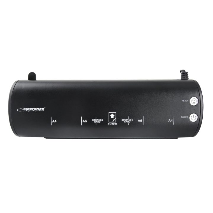 Esperanza EFL004 Hot / cold laminator 250 mm/min Black