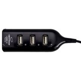 Esperanza EA116 interface hub 480 Mbit/s Black