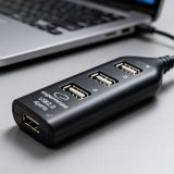 Esperanza EA116 interface hub 480 Mbit/s Black