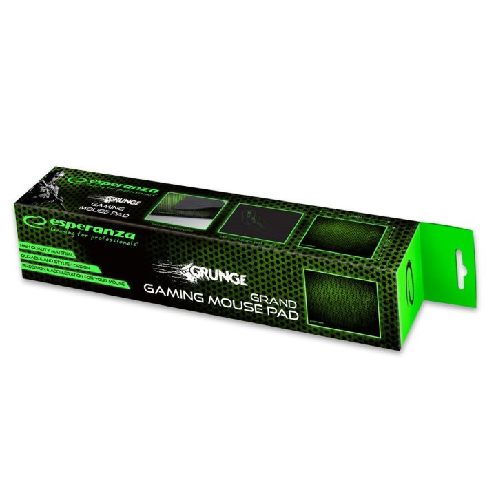 Esperanza EA146G Black Green Gaming mouse pad