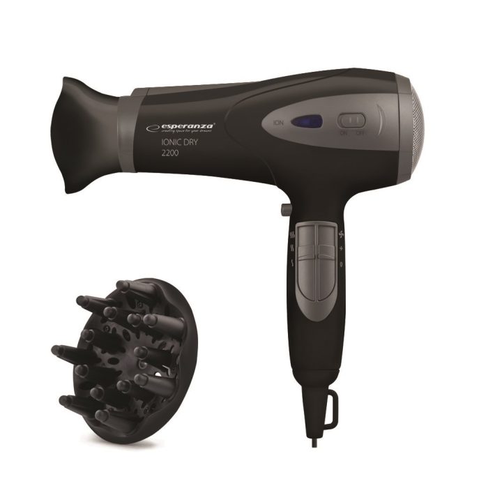 Esperanza EBH005K Hair dryer Black 2200 W