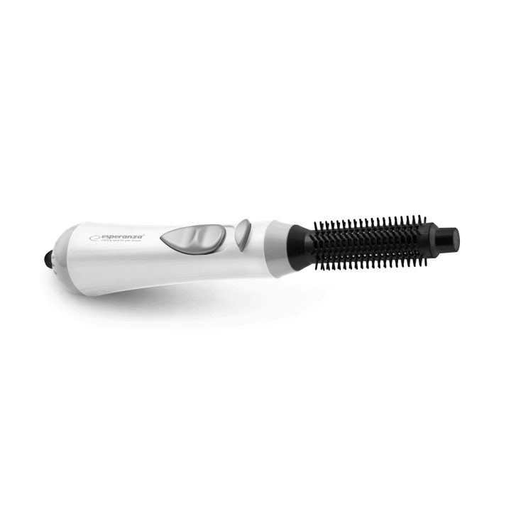 Esperanza EBL001W hair styling tool Hot air brush Warm Black White 1.6 m 400 W