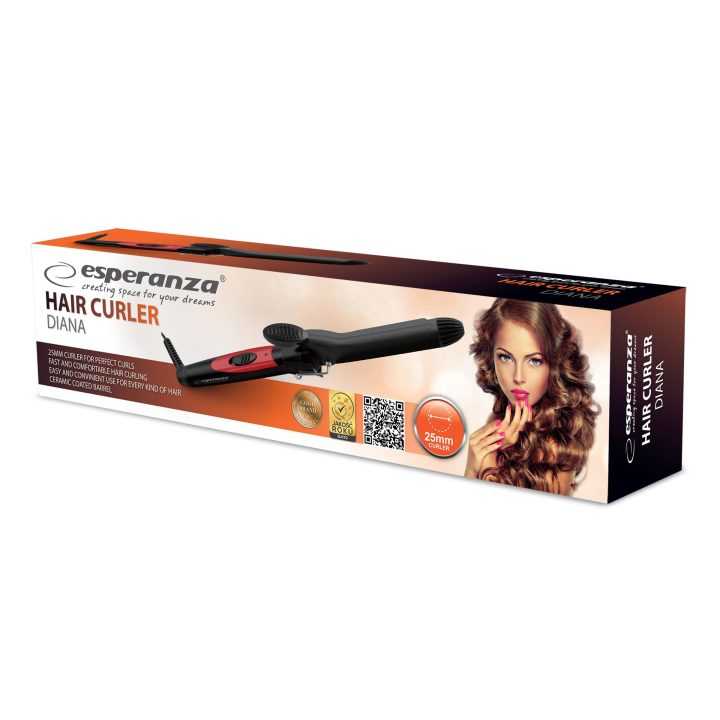 Esperanza EBL005 Curling iron Warm 1.7 m