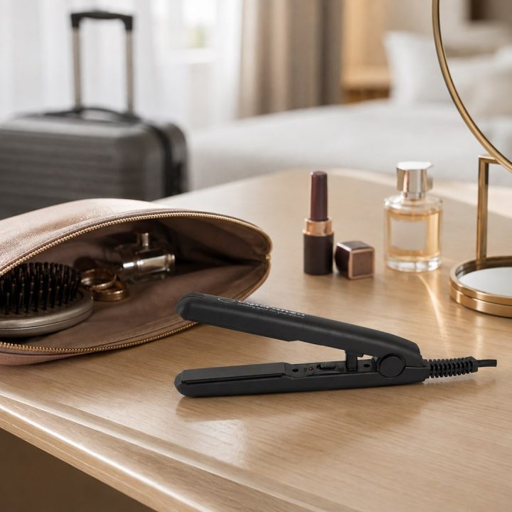 Esperanza EBP008 hair styling tool Straightening iron Warm Black 22 W
