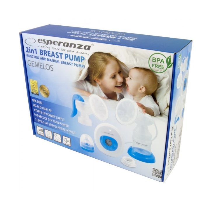 Esperanza ECM003B breast pump 150 ml Electronic