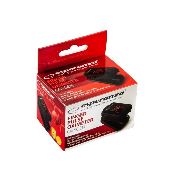 Esperanza ECO001 pulse oximeter Black