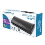 Esperanza EFL001 laminator Cold/hot laminator 250 mm/min Black