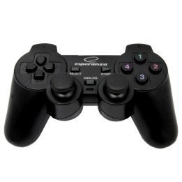 Esperanza EG102 Gaming Controller Black USB 2.0 Gamepad Analogue / Digital PC Playstation 3