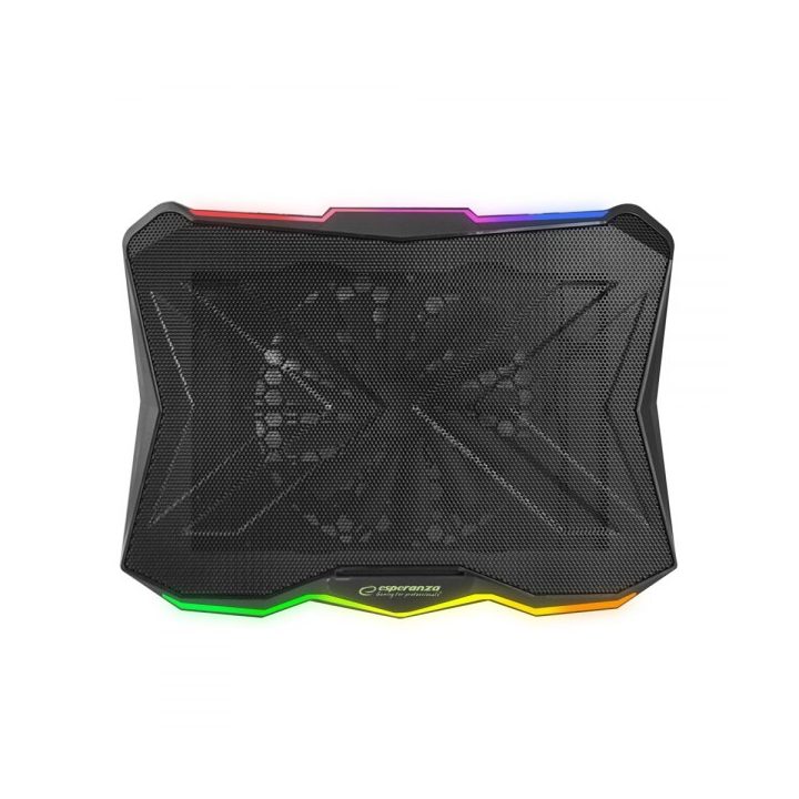 Esperanza EGC110 laptop cooling pad 43.2 cm (17 ) 800 RPM Black