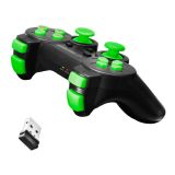 Esperanza EGG108G Gaming Controller Gamepad PC Playstation 3 Analogue / Digital USB 2.0 Black Green