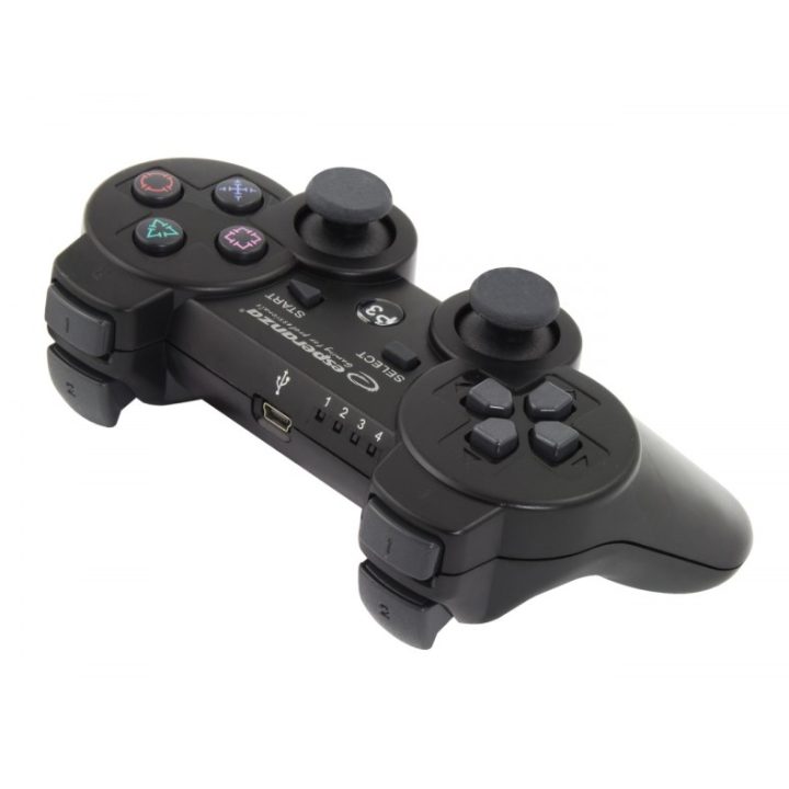 Esperanza EGG109K Gaming Controller Black Bluetooth Joystick Analogue Playstation 3