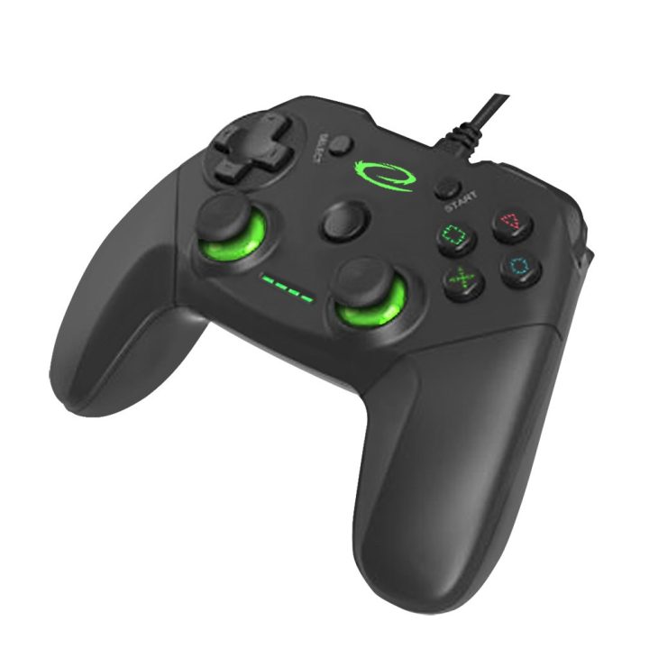 Esperanza EGG110K Gaming Controller Gamepad PC Playstation 3 Analogue / Digital USB 2.0 Black