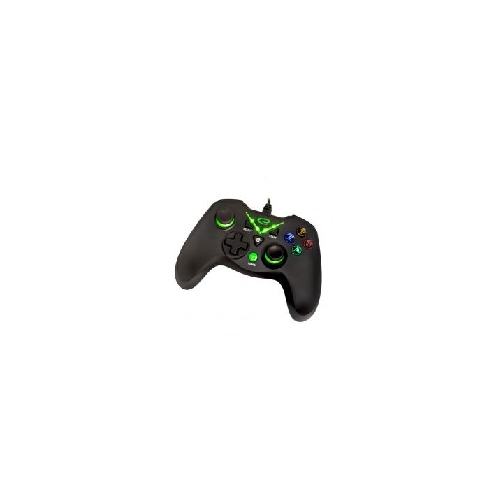 Esperanza EGG114K Gaming Controller Black USB 2.0 Gamepad Analogue / Digital PC Xbox One Xbox Series S Xbox Series X