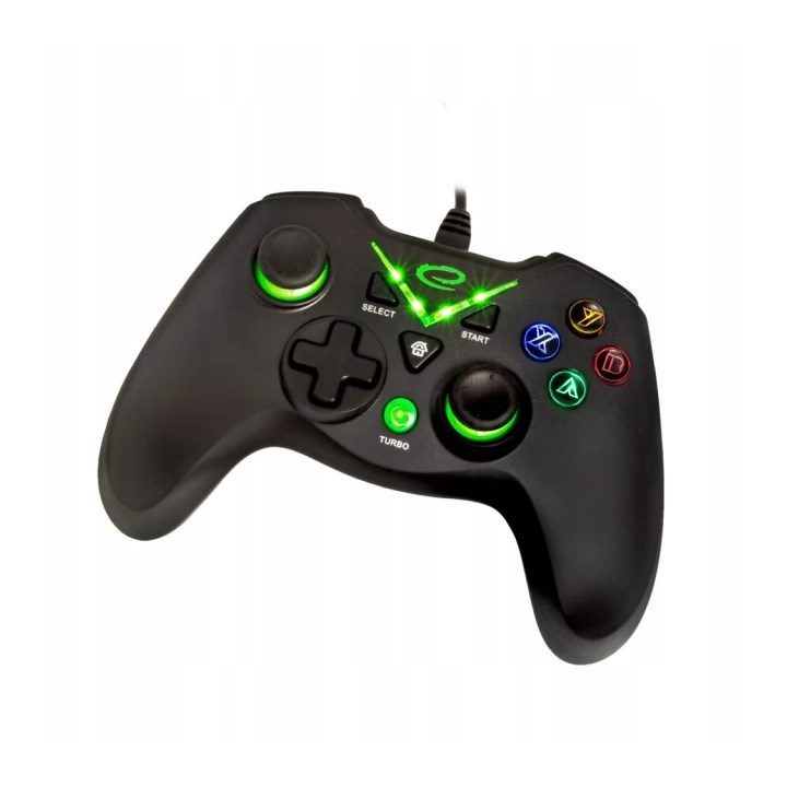 Esperanza EGG114K Gaming Controller Black USB 2.0 Gamepad Analogue / Digital PC Xbox One Xbox Series S Xbox Series X
