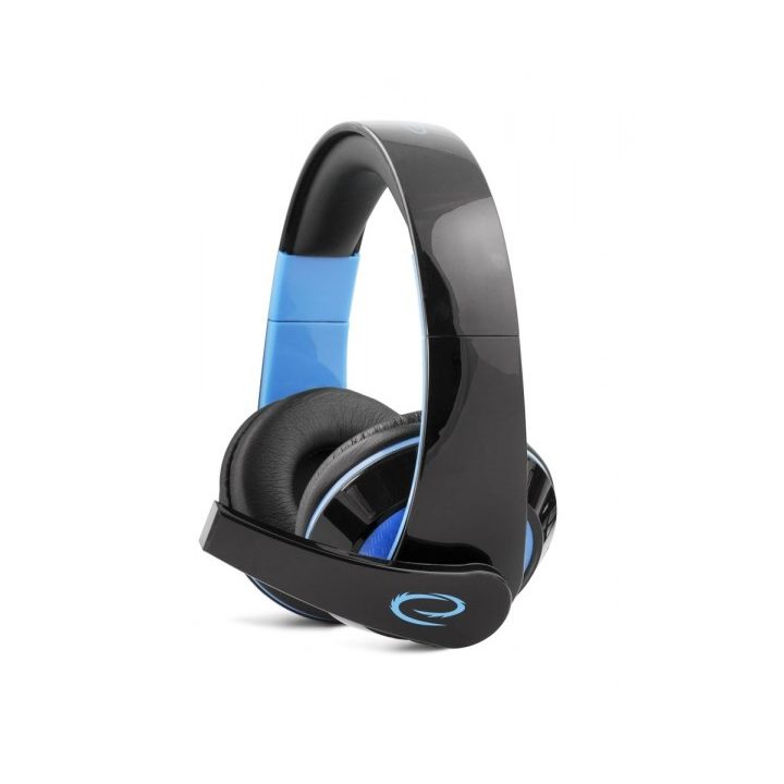Esperanza EGH300B Headset Wired Head-band Gaming Black Blue