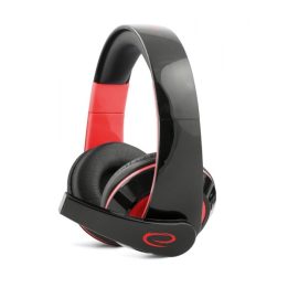 Esperanza EGH300R Headset Wired Head-band Gaming Black Red